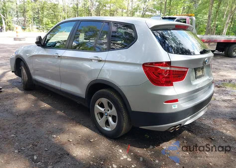 2011 BMW X3 xDrive28I z USA, uszkodzony, nr VIN 5UXWX5C5XBL709397